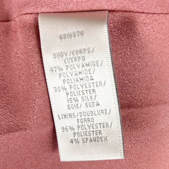 Theia Santana Scoop Neck Gown 2 Pink NEW - Picture 10 of 12